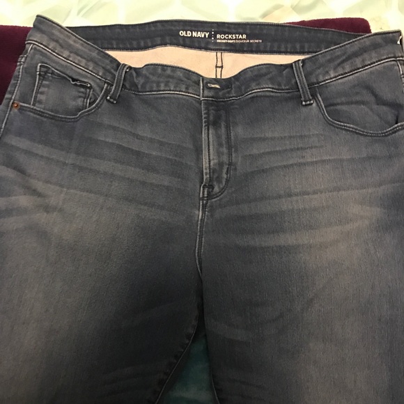 old navy rockstar secret soft jeans